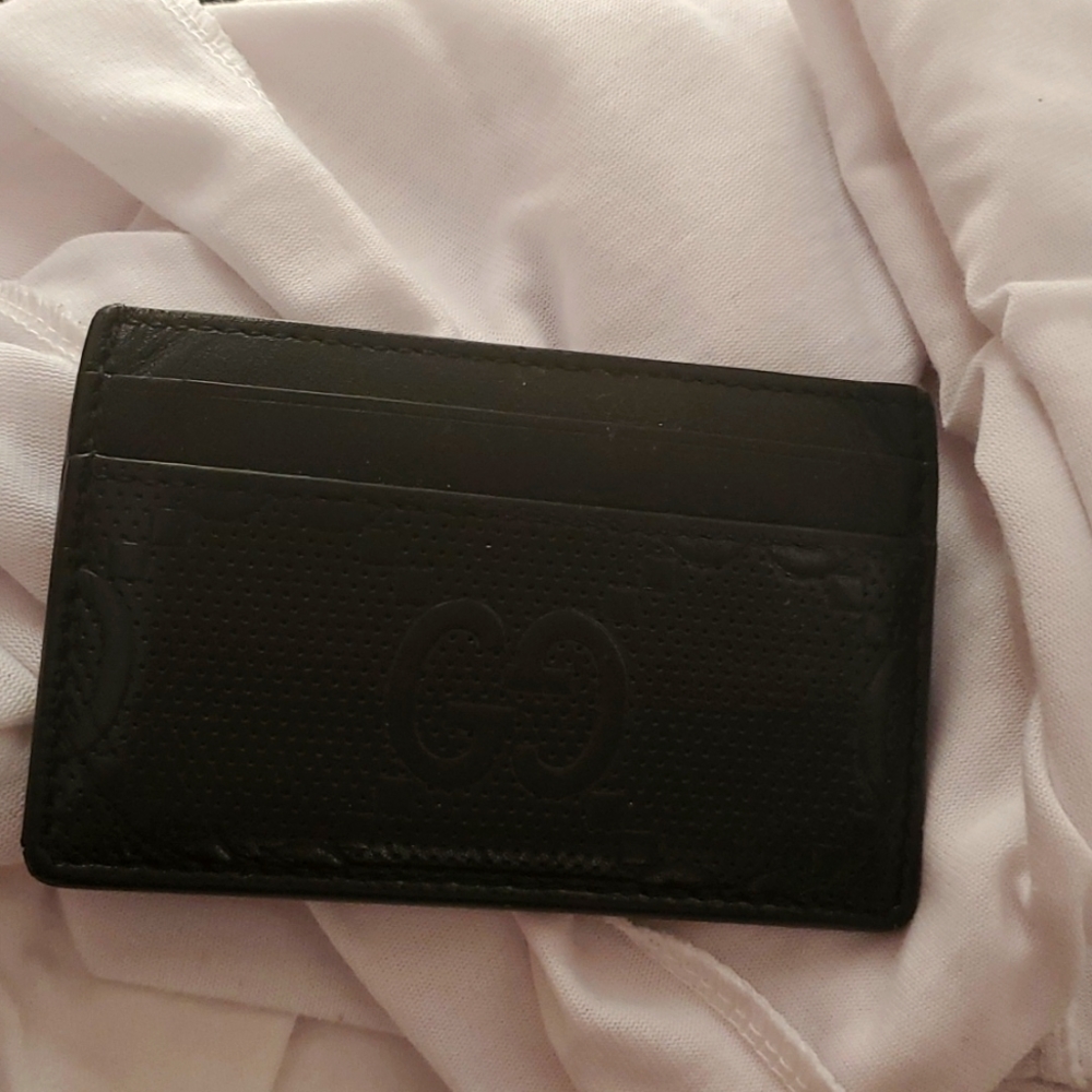 Gucci card holder wallet